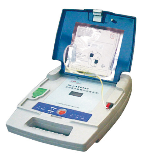 Anerkannter Portable automatisierte externe Defibrillator-Maschine mit Männchen für die Ausbildung
