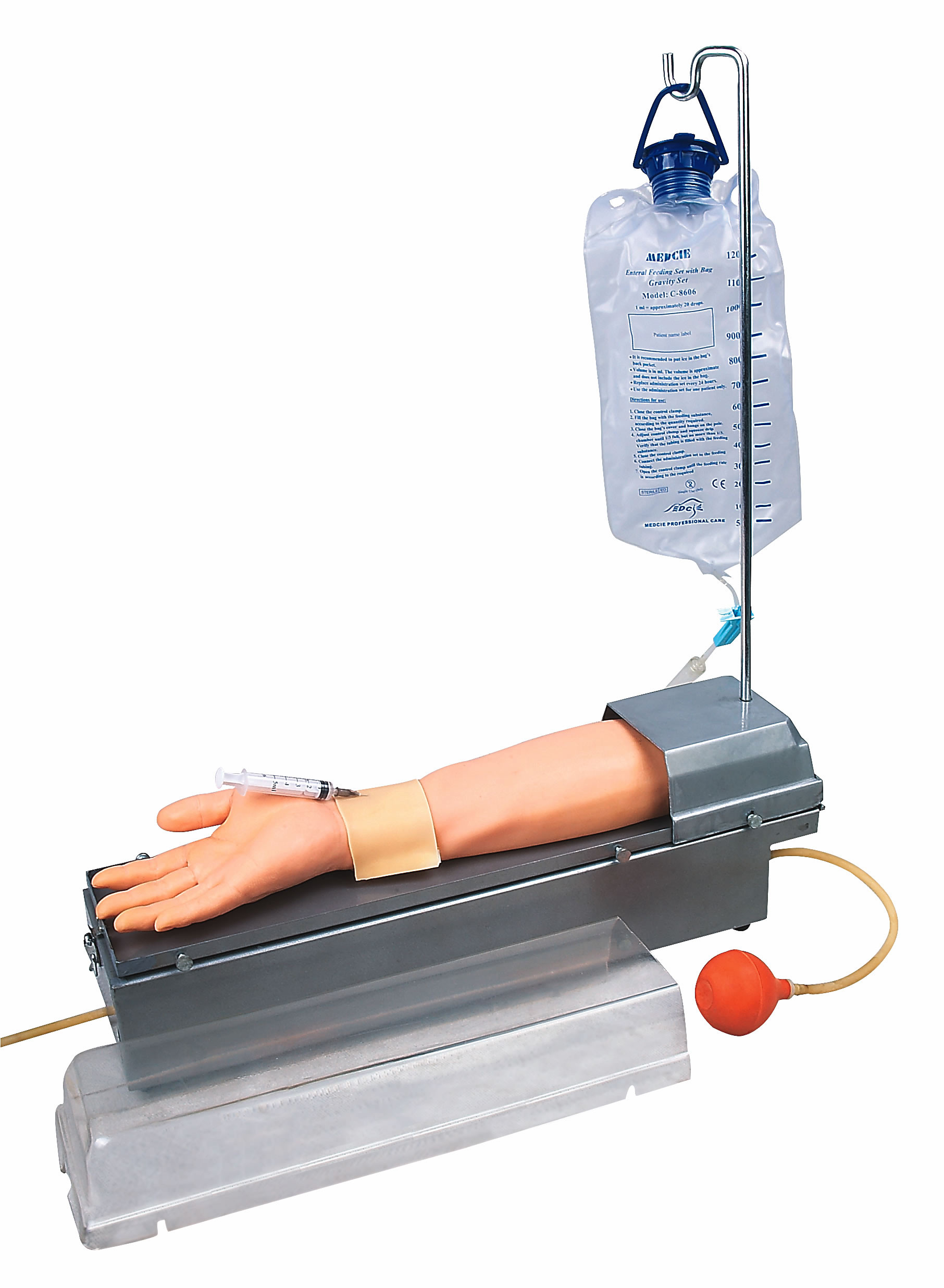 Drehbarer Radialarterien-Durchbohren-Arm hergestellt durch importiertes PVC für Krankenhaus-Training