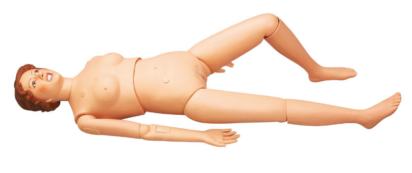 Modernes Multifunktions-PVC-Krankenpflege-Männchen-volles Körper-erwachsene Frau-Trainings-Modell