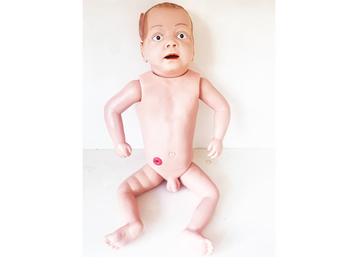 College-Trainings-Intubations-Funktion PVC-Baby-Männchen