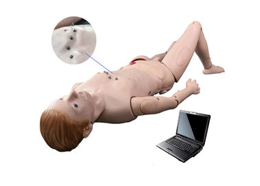 Krankenhaus-Simulations-/Auskultations-Männchen mit ECG simulierte Unterrichtsystem